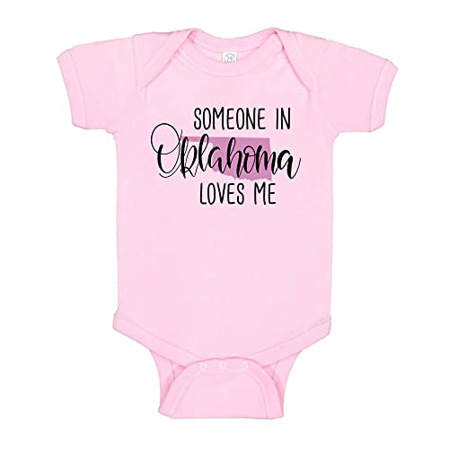 Someone in Oklahoma Loves Me Baby Infant Bodysuit