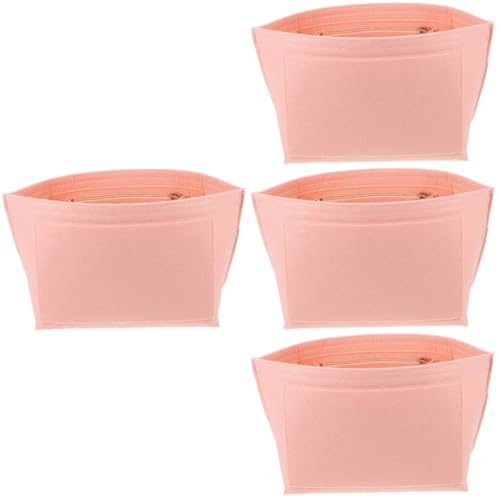 TOVINANNA 4pcs Handbag Liner Tote Organizer Bag Insert Felt Purse Organizer Insert for Tote Bag for