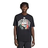 adidas Hombre Mercedes - Amg Petronas Formula 1 Team Kimi Antonelli Graphic Shirt, Black, L