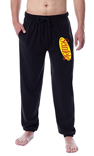 Seinfeld Men's TV Show Logo Icon Symbol Sleep Jogger Pajama Pants - Main Image