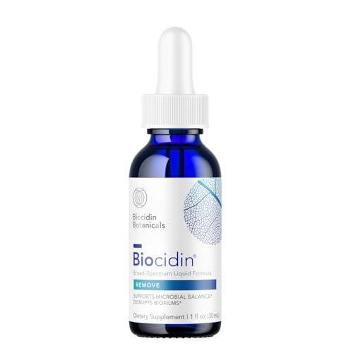 Biocidin Liquid Formula - Biocidin Broad-Spectrum Botanical Drops for Microbiome Balance - Biofilm Buster Support and Gut Detox Cleanse Routine - 18 Botanical Extracts (1 Oz)