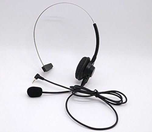 WishRing OP-4818 Black Wired Headset for Panasonic Phone