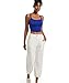 Free People Dupe All Clear Cami Seamless Crop Tops for Women Tank Tops 2024 Workout Top for Women Plus Size Royal Blue, M/L, Medium-Large