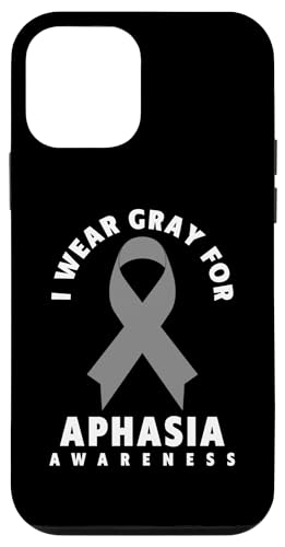 ����ǌ[���V���c - I Wear Gray For Aphasia Awareness �X�}�z�P�[�X iPhone 12 mini �p