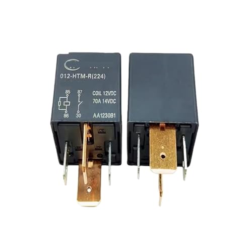 2 relais HFV7 012HTMR 224 12V composants de précision à 4 broches