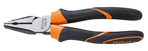 Beta 1169GBM/D3 - Assortimento Di 1 Pinza Universale, 1 Pinza Becchi Mezzotondi Lunghi E 1 Tronchese, Impugnatura Bimateriale, Con Finitura Industriale - 3