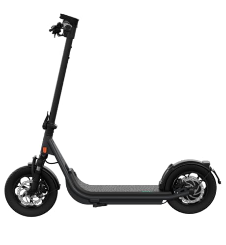 Egret X core | E-Scooter con permiso de circulación (máx. 20 km/h), alcance de hasta 55 km, neumáticos grandes de 12,5 pulgadas, suspensión frontal, control por aplicación, carga máx. 130 kg