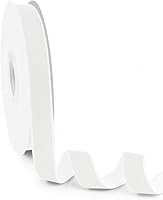 Vista 30 de Cinta de terciopelo de 5/8 pulgadas de ancho, 25 yardas, cinta de terciopelo negro en carrete para manualidades, envoltura de regalos, bricolaje