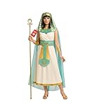 Morph Cleopatra Costume Women Egyptian Dress for Women Adult Egyptian Queen Cleopatra Womens Halloween Costumes Small