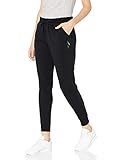 Skechers Women's Diamond Logo Jogger Sweatpant, Bold Black, X-Small