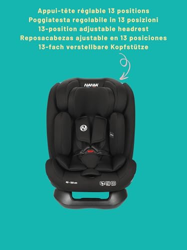 Nania, Silla de coche infantil, evolutiva, I-size, 40-150 cm, gr 0+/1/2/3, (0-36 kg), Evolutiva, desde el nacimiento hasta los 12 años aproximadamente, Reclinable, fijaciones cinturón de seguridad. - imagen 7