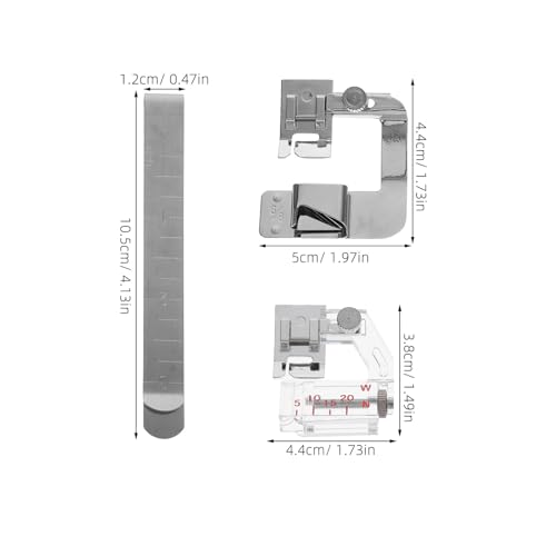 Juego 5 Piezas Prensatelas Universal para Máquina de Coser miniatura 2