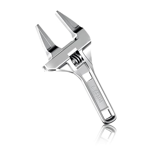 ｂｅｎｒｉｉ モンキーレンチ ワイド 水栓レンチ 大開口 パイプレンチ 調整範囲(6-68mm) 薄型 軽量 水道管 配管 修理