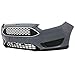 PENSUN Front Bumper Cover with Front Grille Grill Fit for 2015 2016 2017 2018 Ford Focus