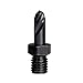 Rocky Mountain Twist 953HS3/32ST Threaded Shank, Heavy Duty High Speed Steel, 135 Degree Split Point, 3/32" Fractional Size, 1/2" Overall Length (Pack of 100)