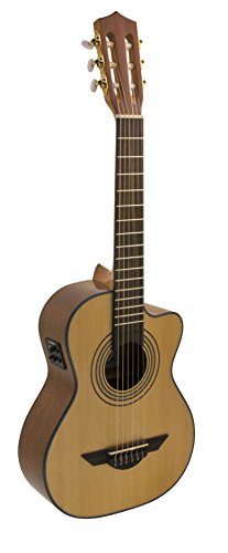 H. Jimenez 7 String Acoustic Guitar, Ambidextrous, Tan (LR2CEN)