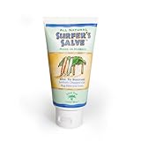Island Soap & Candle Works Surfer's Salve - All Natural Skin Soothing Balm - Moisturizing Anti-Chafing Ointment for Insect Bites, Sunburn, Windburn, Chapped Lips, Rashes & New Tattoos - 3 Ounce Tube