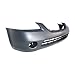 Crash Parts Plus Primed Front Bumper Cover Replacement for 1998-2005 Mercedes-Benz M-Class