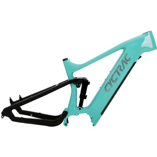 Carbon Fiber E-Bike MTB Frame 17 ''Soft Tail Mountain Bike
