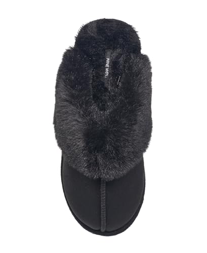 Nine West Scuff Slippers For Women, Extra Soft & Comfortable Winter House Shoes3