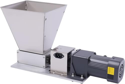 DFYOZX Máquina eléctrica de pellets de alimentación Animal, Molino de Grano húmedo/seco de Acero Inoxidable de 60 W para Cebada, Trigo, arroz, maíz, café - Máquina de pellets de Alimentos