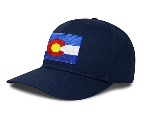 Image of International Tie State Hat for Men and Women, Adjustable Snapback Trucker Baseball Cap with Embroidered Patch