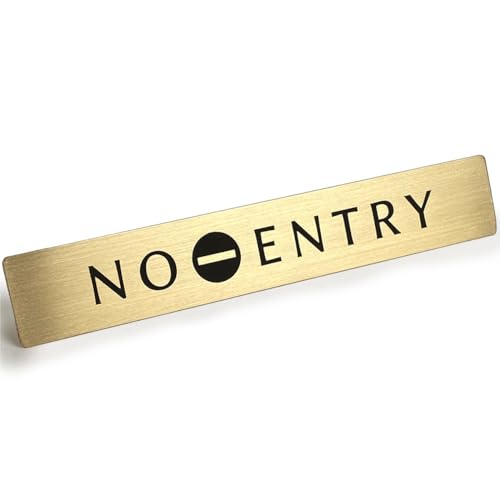 Black Box Buzz ^J hA  TC v[g u NO ENTRY v N֎~ sNgO STAFF ONLY XebJ[ V[ \ 12cm x 2cm