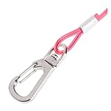 BCOATH 8 Meter Elastic Parrot Training Leash Bite Rope Adjustable Bird Harness for Outdoor Activities for Parrots and Other Birds Random Color