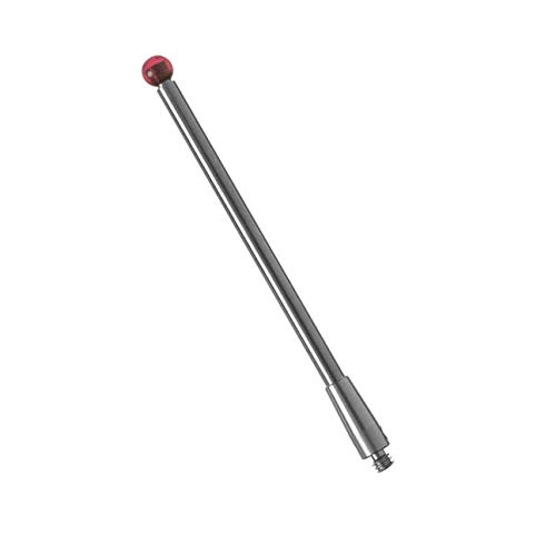 Cmm Touch Probe Stylus 3mm Ruby Ball Tips Tungsten Carbide Stem M2 Thread 40mm Length A-5003-0041