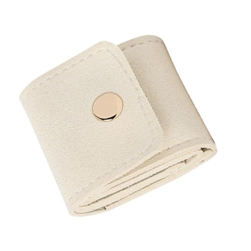 Organized Jewelry Pouch With 4 Protective Slot for Earring Rings Storage