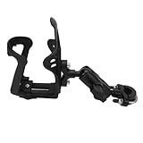 RiToEasysports Motorcycle Drink Holder, Adjustable, Bike Cup Holder, Universal Aluminum Alloy Connecting Rod for Motorcycle Riders, Bikers, Electric Vehicle Users, Commuters, Adventure Riders