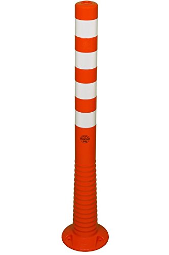 Suspensión Post Tpu Naranja / Blanco D.80Mm Z.schr.m.firección Mat. H.1000Mm H.1000Mm En Oferta Format 4250410121116 - Flexipfosten 1000Mm. Diámetro 80Mm. Orange