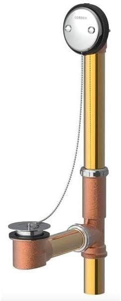 for Gerber Classics? Chain and Stopper Tub Drain, 20 Gauge, Chrome G0041898