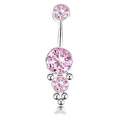 1# 10mm（Length） Pink CZ