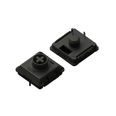 Kailh Ghost Switches Compatible for Lofree Flow84 Mechanical Keyboard, Low-Profile, Linear, Quiet Sound, Hot-swappable, Full POM Material and Featherlight Touch - 106 pcs Linear Switch