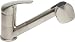 Produktbild Cornat Spültischarmatur vernickelt / herausziehbare Handbrause / Wasserhahn / Küchenarmatur / Spülbeckenarmatur / Einhebelmischer / Küche / SAZ656