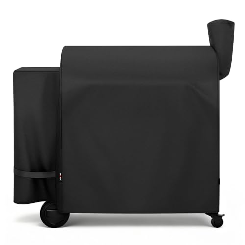 Unicook Grill Cover Compatible with Traeger Pro 34 Series Texas Elite 34 Century 34 and Pro 780 Pellet Grills Heavy Duty Waterproof Full-Length Outdoor BBQ Smoker Cover All-Season Protection