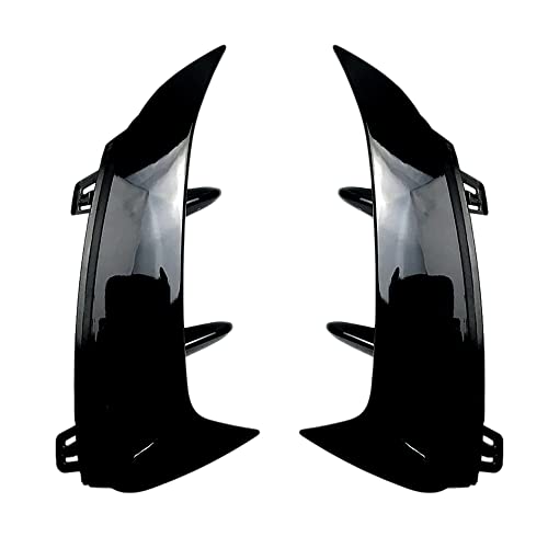 Garniture d'évent de canard pour pare-chocs Classe A W177 A45 AMG noir brillant