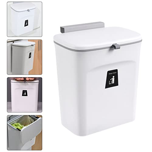Caneca de basura rectangular para cocina VALICLUD miniatura 6