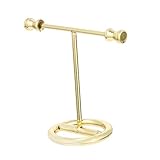 Estante de exhibición de joyas: sostenga sus joyas de manera estable en el estante y es ideal para varios collares y aretes, soporte para joyas