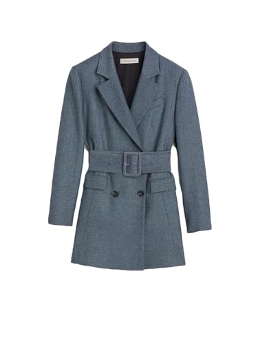 Giacca Donna Blu Trussardi Jeans veste en jean élégante pour femme