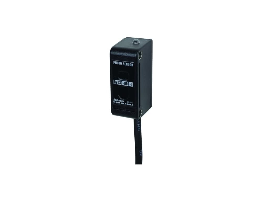 BYD3M-TDT-P, Autonics Photo Sensor, Through Beam, 3m Sensing, Dark On, PNP Output, 12-24 VDC