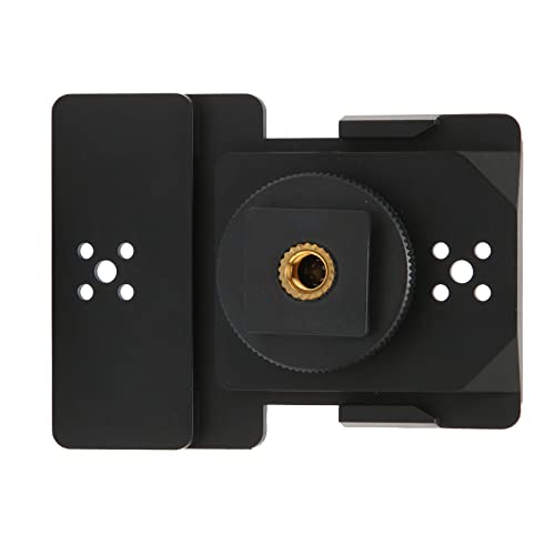 Adaptador de sapata, furo preciso e polido para câmera de alta resistência, montagem de sapata para
