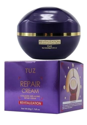 CREMA FACIAL REPARADORA ANTI-EDAD CON COLAGENO (50 GRAMOS) TUZ