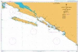 UKHO BA Chart 1580: Otocic Veliki Skolj to Otocic Glavat