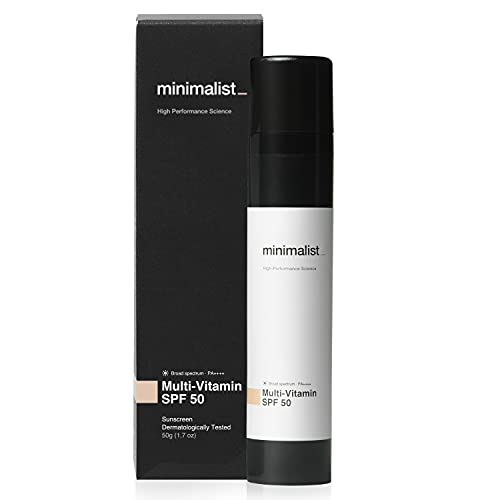 Minimalist Multi Vitamin SPF 50 PA ++++ Sunscreen