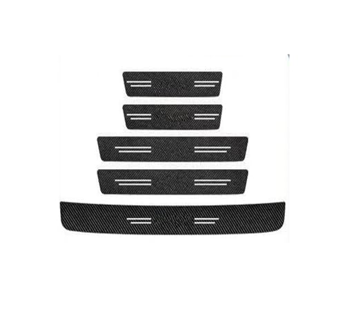 �ɓK������ �{���{XC40 XC90 V40 V90 V60 XC60 S80 S60 S90 V70 XC70 �ɓK������ �Ԃ̃h�A �V�� �v���[�g �X�e�b�J�[ ���h�~�X�g���b�v �g�����N�ی�f�J�[��(5pcs door sill)