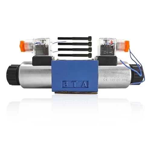 Uritue Electric Hydraulic Directional Control Solenoid Valve 12V DC D03 (NG6) 21 GPM 4560 psi