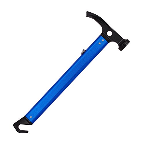 Hikemax Lightweight Outdoor Camping Hammer Aluminum Tent Hammer With Tent Stake Remover, 13-Ounce #TOP1