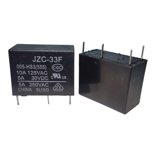 Relais JZC - 33F 005 HS3 composant électronique PCB 5V micro